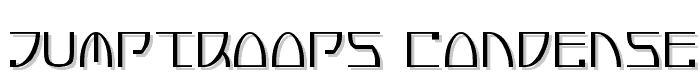 Jumptroops Condensed font